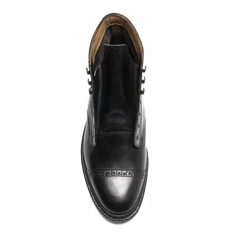 514867 - BLACK HERITAGE SHELL CORDOVAN - E