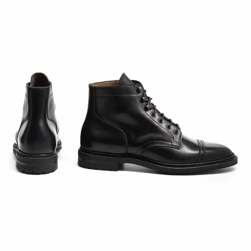 514867 - BLACK HERITAGE SHELL CORDOVAN - E