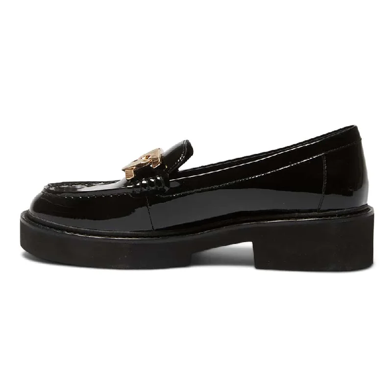 Admire Loafer in Black Patent