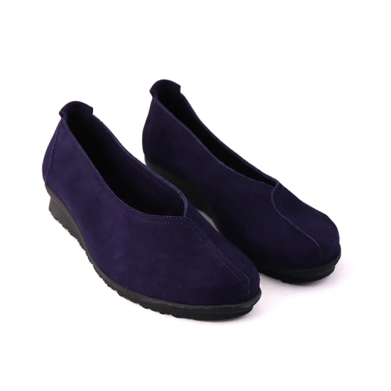 BARENE Dark Indigo Nubuck