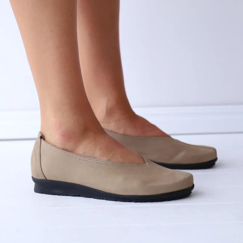 BARENE Taupe Nubuck