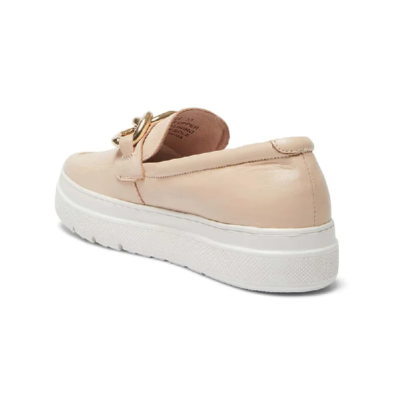 Bates Sneaker in Blush Leather