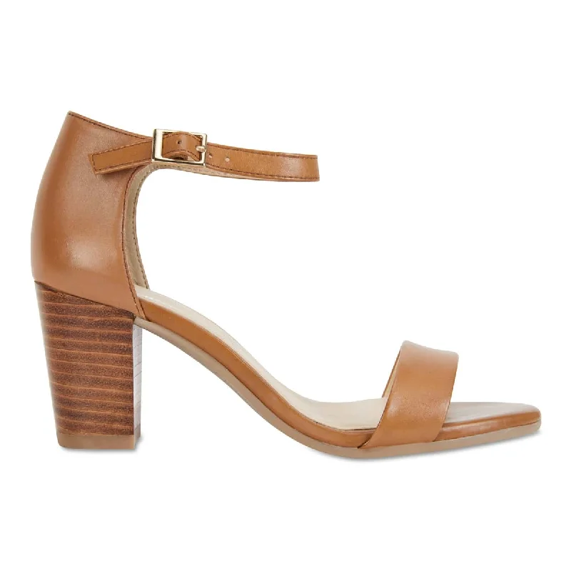 Beyond Heel in Tan Leather