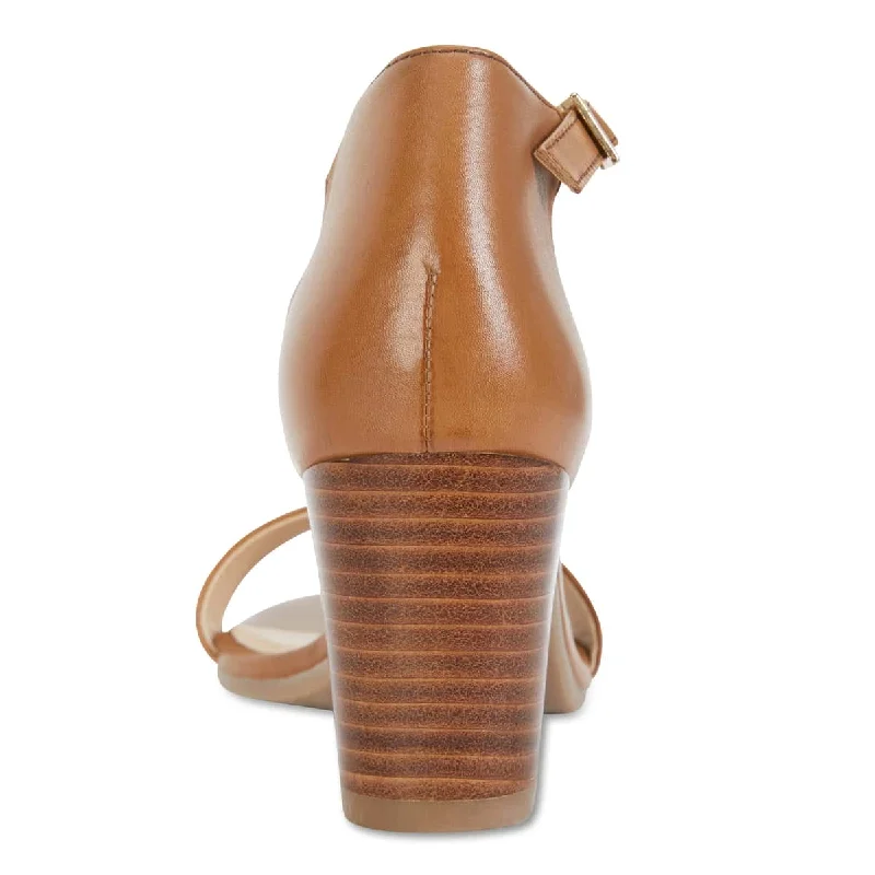 Beyond Heel in Tan Leather