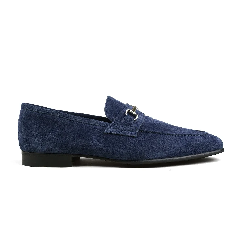 Blake Bit Loafer - Blue Suede