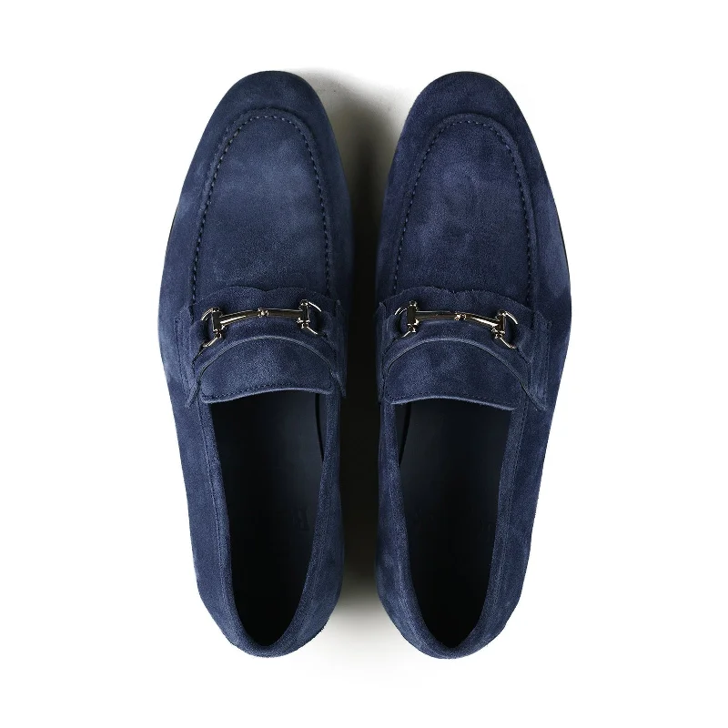 Blake Bit Loafer - Blue Suede