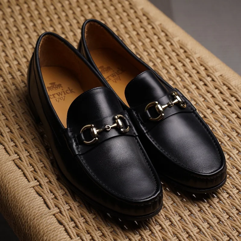 Bologna Bit Loafer - Black Calf