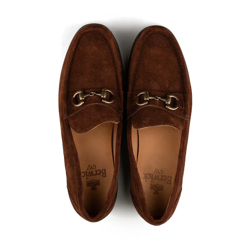 Bologna Bit Loafer - Polo Brown Suede