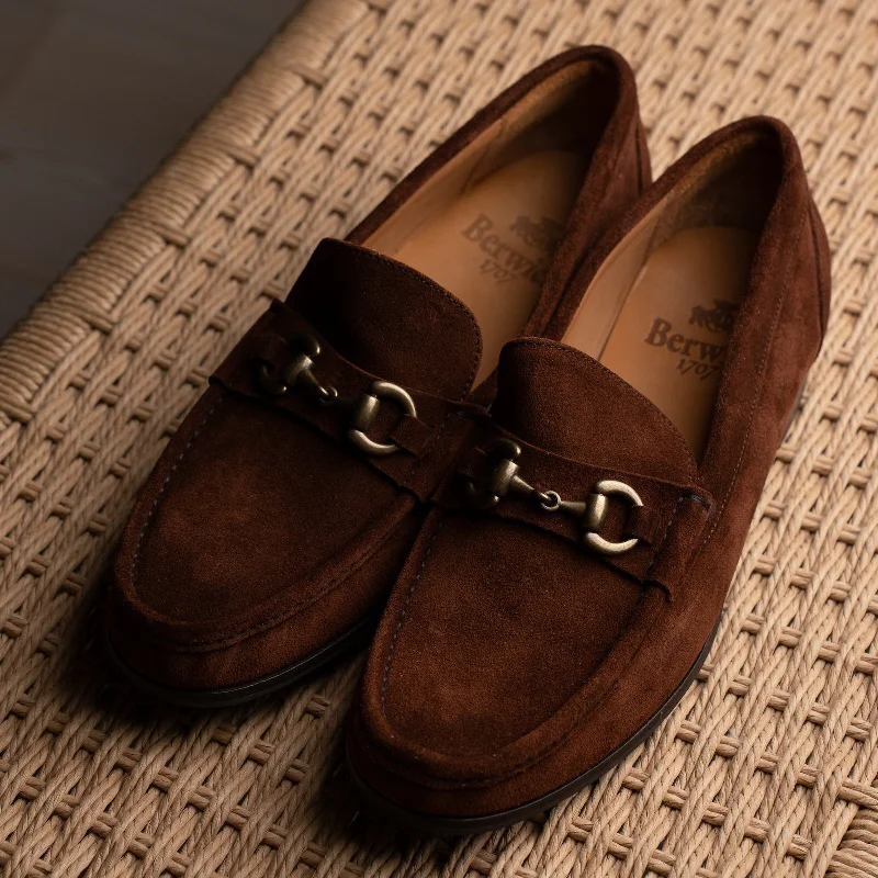 Bologna Bit Loafer - Polo Brown Suede