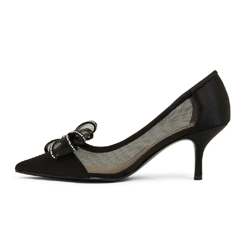 Brite Heel in Black