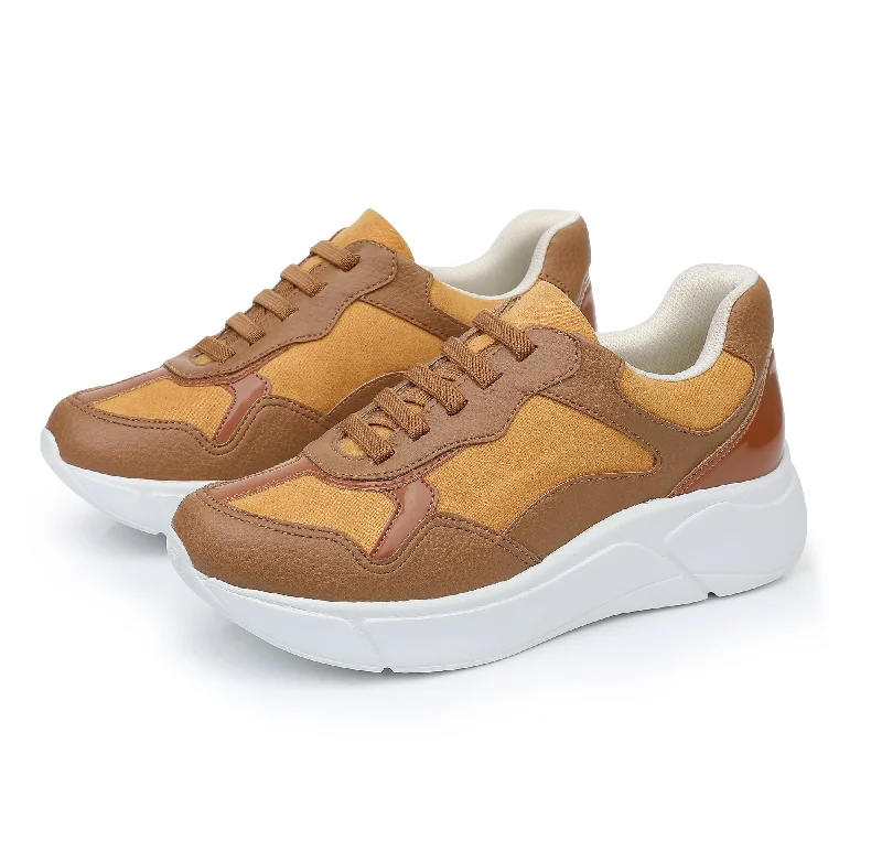 Brown Sneakers for Women (986.002)