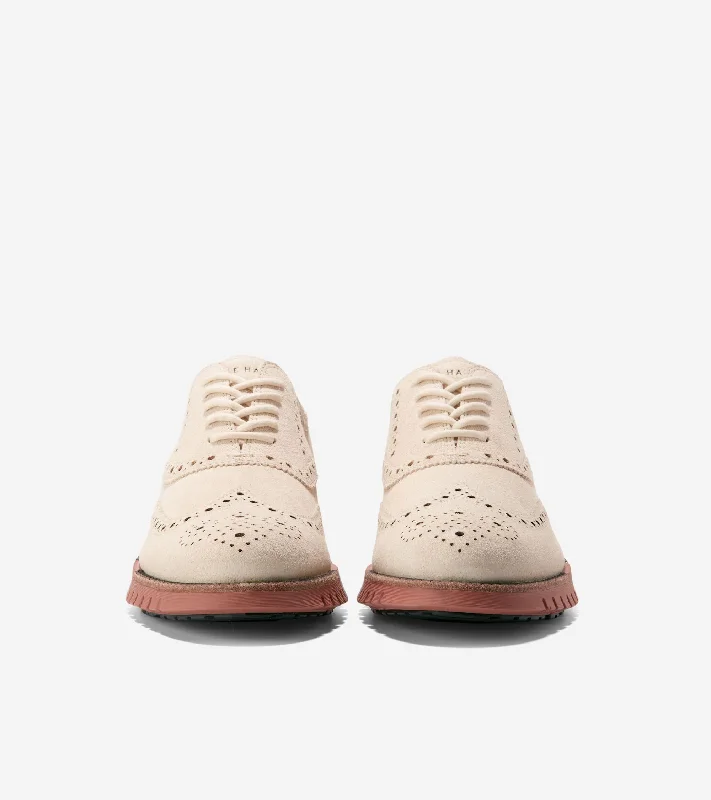 Men's ZERØGRAND Remastered Unlined Wingtip Oxfords