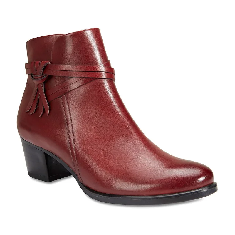 Carlton Boot in Red Leather