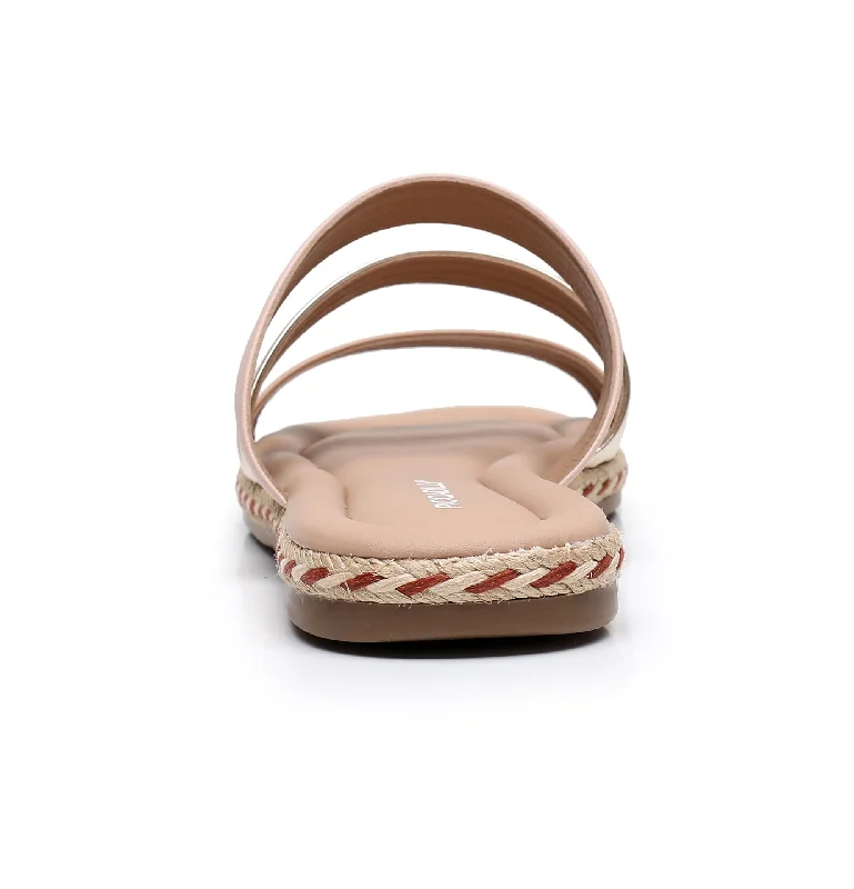 Vegan Triple Band Sandal - Rose Gold (404.044)