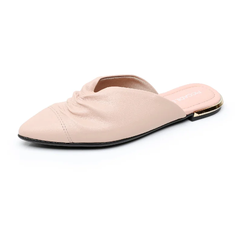 Serenade Mule Slip-Ons - Peach (274.076)