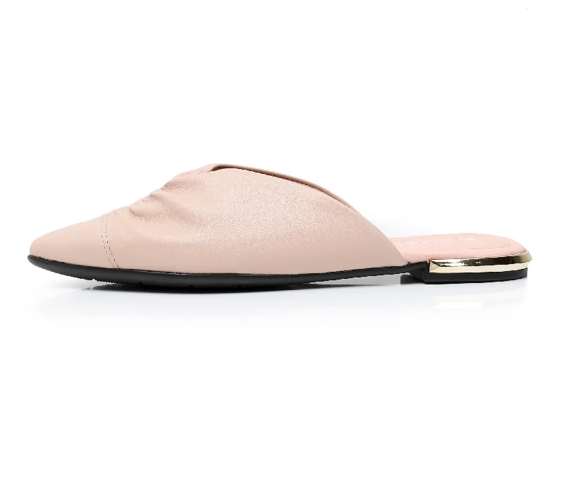 Serenade Mule Slip-Ons - Peach (274.076)