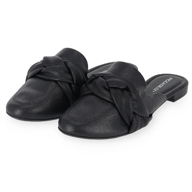 Black Slip-ons for Women (104.014)