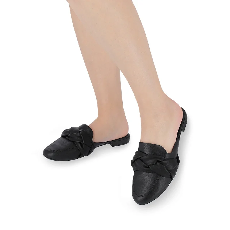 Black Slip-ons for Women (104.014)