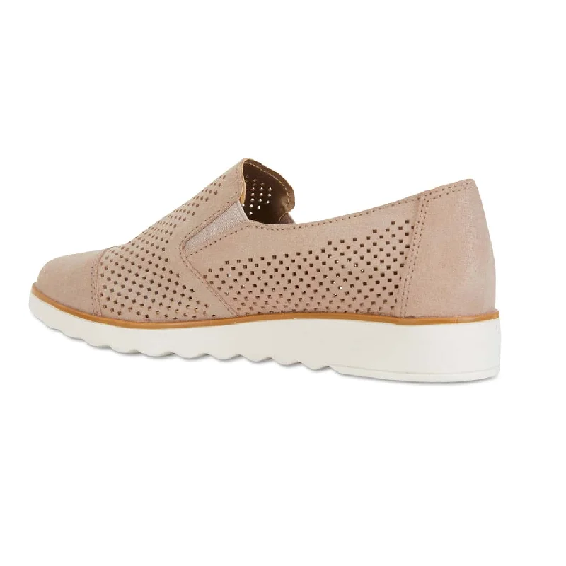 Davis Sneaker in Nude Leather