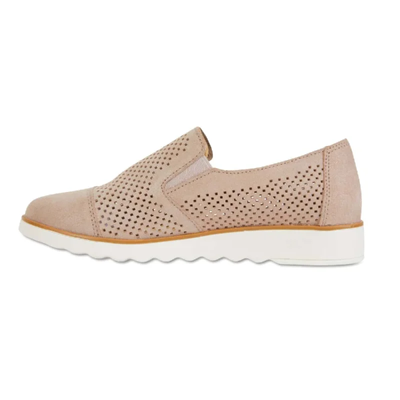 Davis Sneaker in Nude Leather