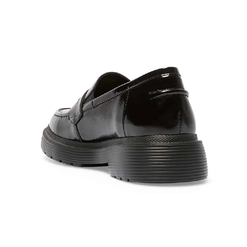 Eleanor Loafer in Black Patent