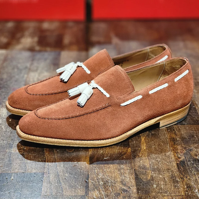 Eskapa - Rust Suede / Natural Crust Tassel