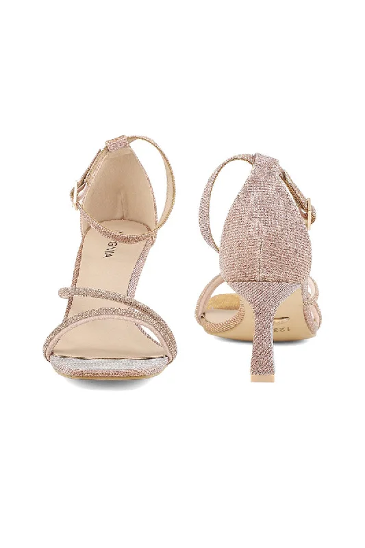 Party Wear Sandal I23462-Peach