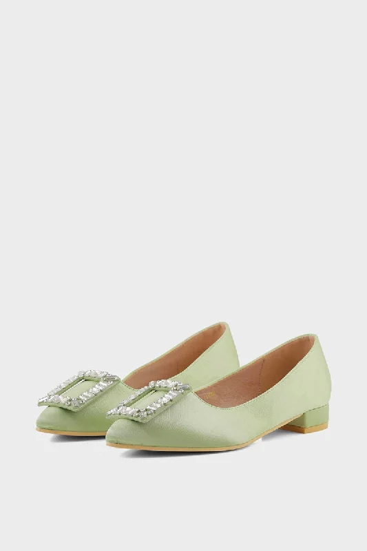 Formal Pumps I44510-Mint Green