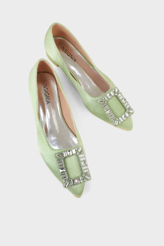 Formal Pumps I44510-Mint Green