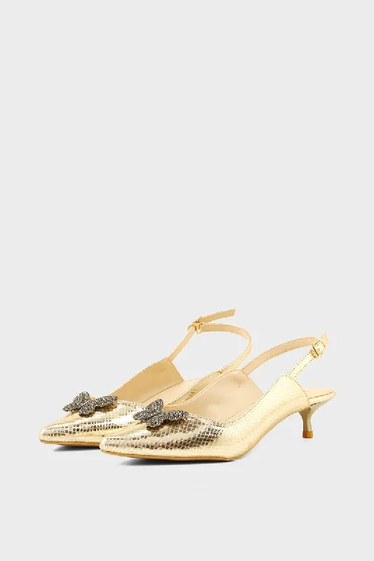 Formal Sling Back I47312-Golden