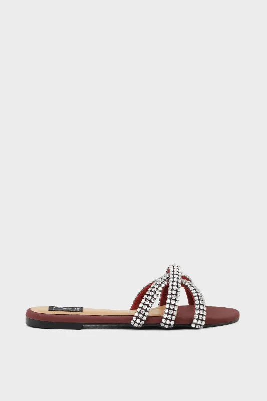 Formal Slip On IF0073-Burgundy