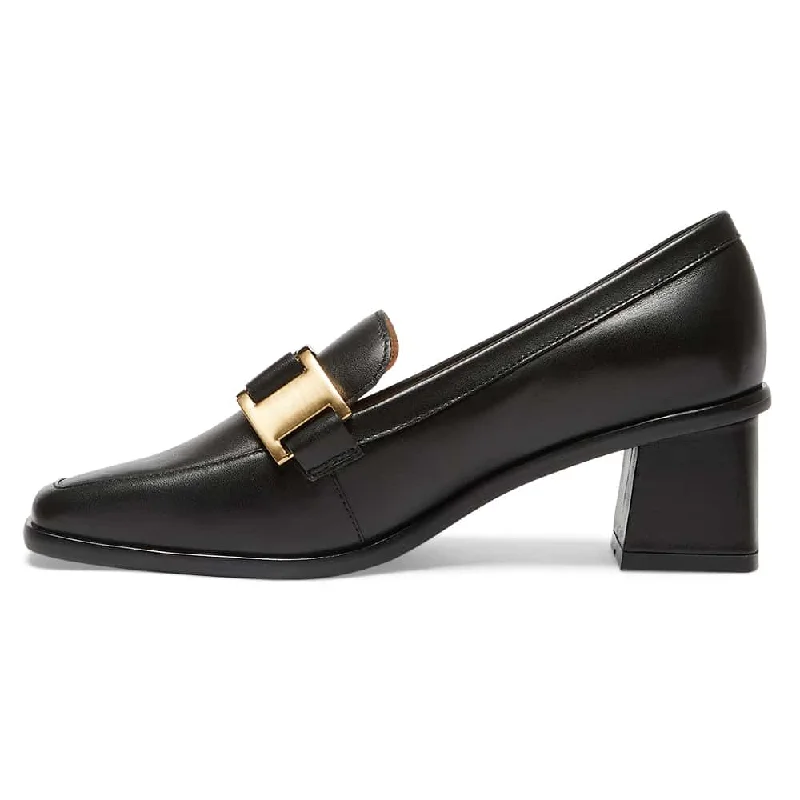 Gable Loafer in Black Leather