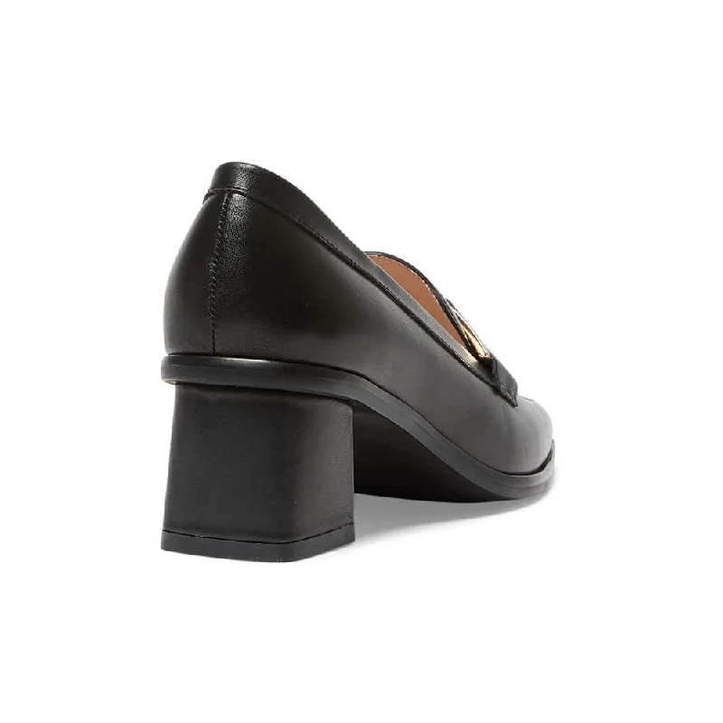 Gable Loafer in Black Leather