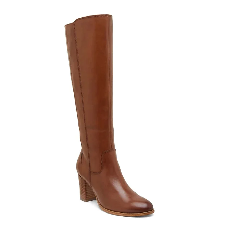 Germaine Boot in Mid Brown Leather