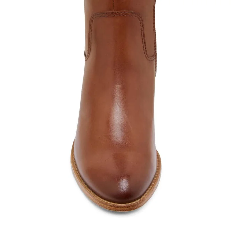 Germaine Boot in Mid Brown Leather