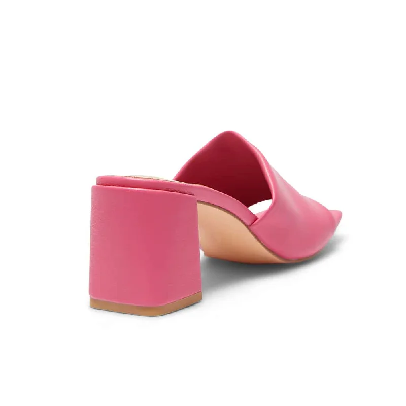 Gino Heel in Pink Smooth