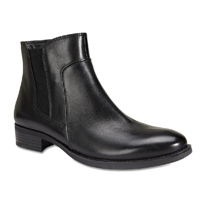 Glasgow Boot in Black Leather