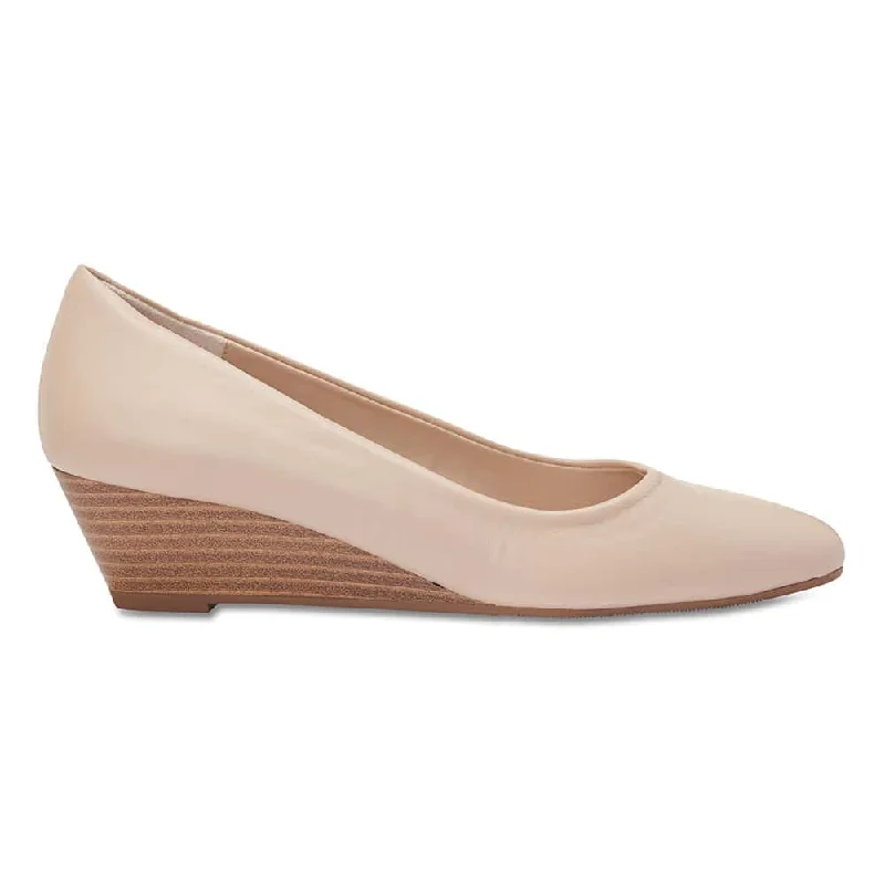 Henry Heel in Nude Leather