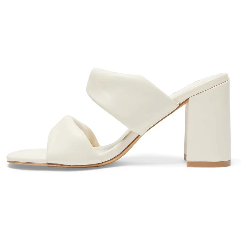 Honor Heel in Ivory Smooth