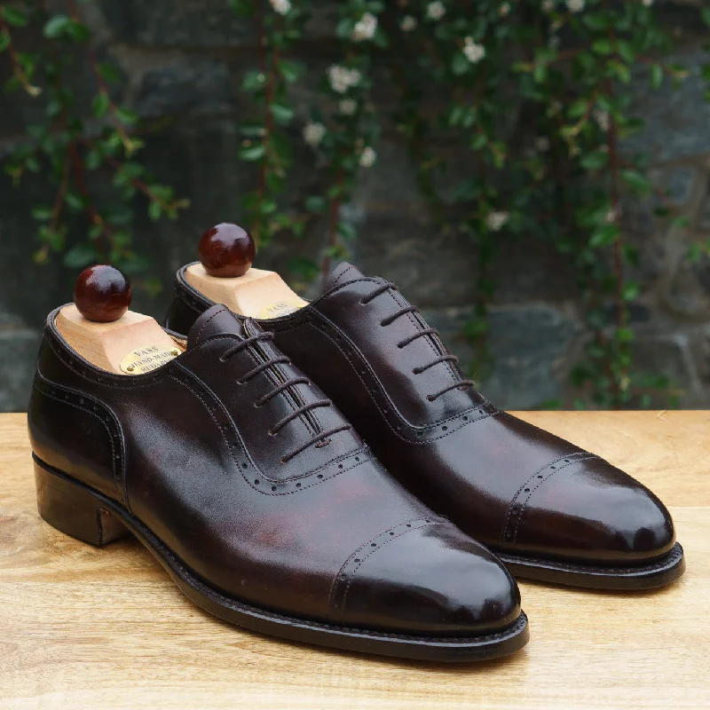 Italian Oxford - Brown Museum Calf