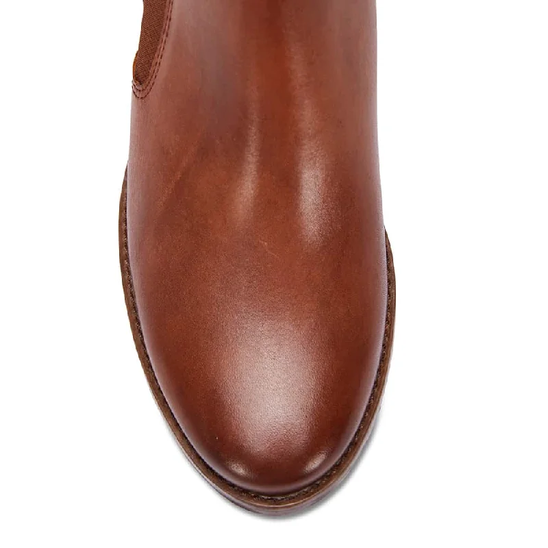 Jake Boot in Mid Brown Leather