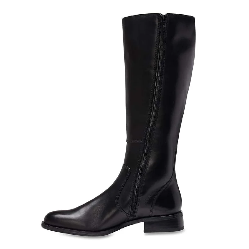 Jerome Boot in Black Leather