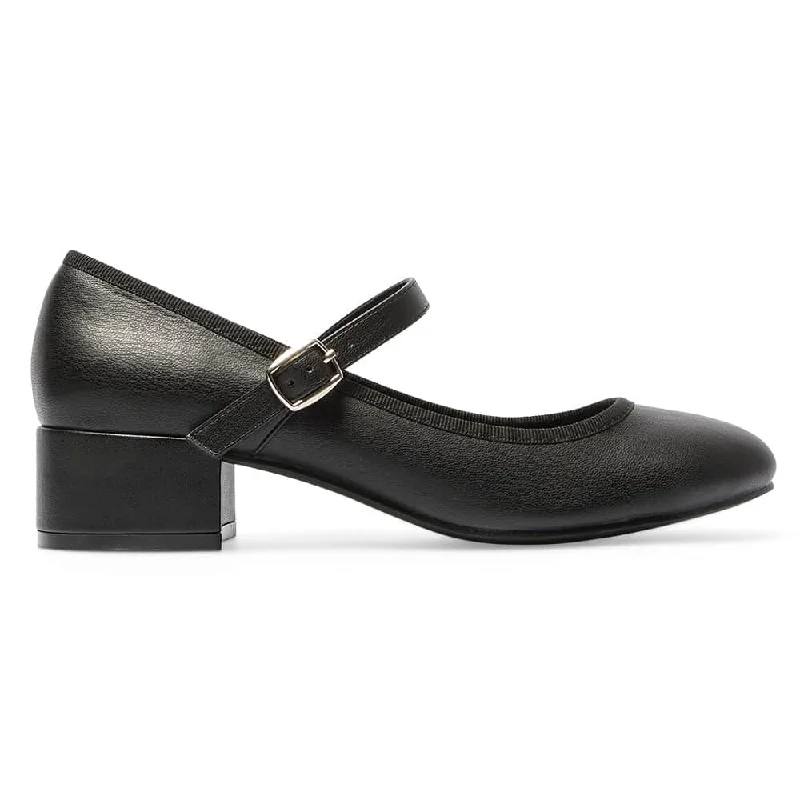 Juliet Heel in Black Smooth