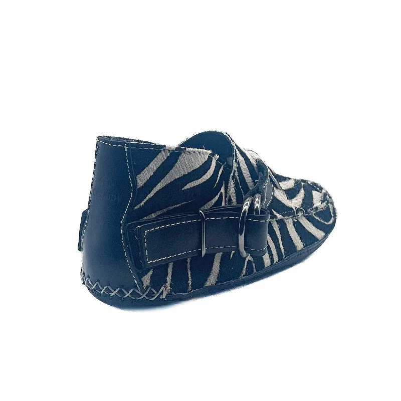 KKB Original Ring Boot - Zebra Print Leather