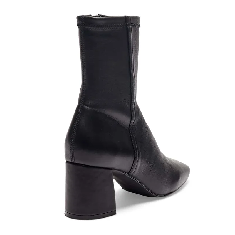 Lantana Boot in Black Leather