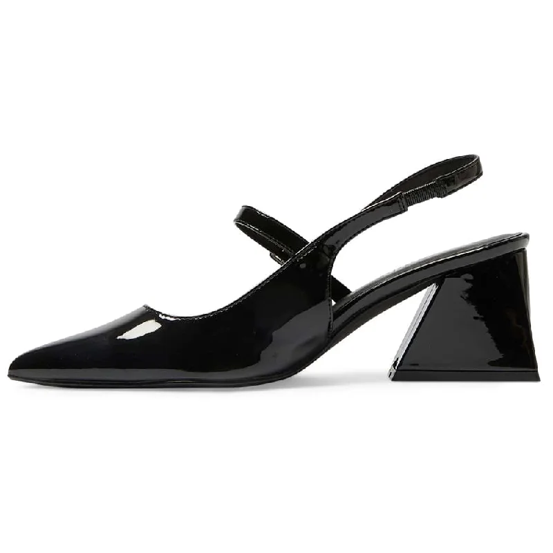 Loyal Heel in Black Patent