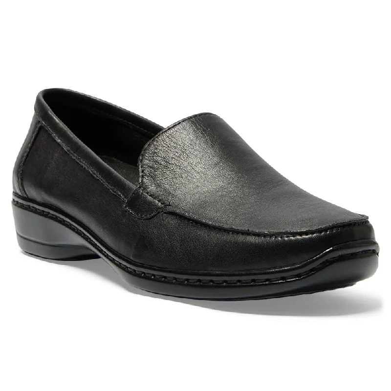 Maestro Loafer in Black Leather