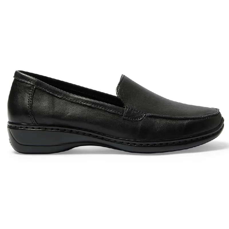 Maestro Loafer in Black Leather