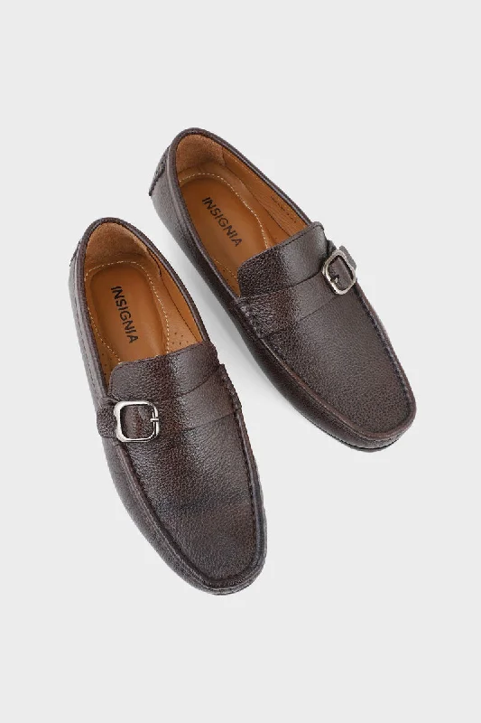 Men Casual Driving Mocs M26080-Coffee