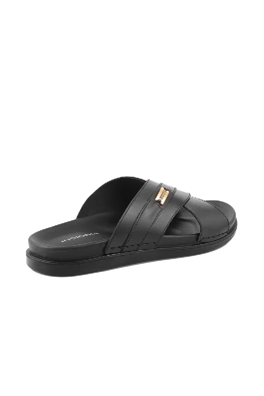 Men Casual Slipper M18044-Black